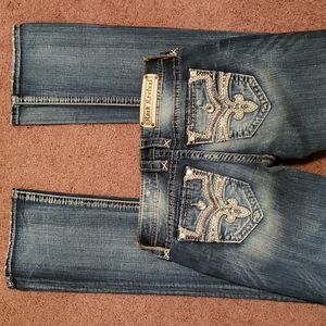 Womens Rock Revival boot cut jeans size 27